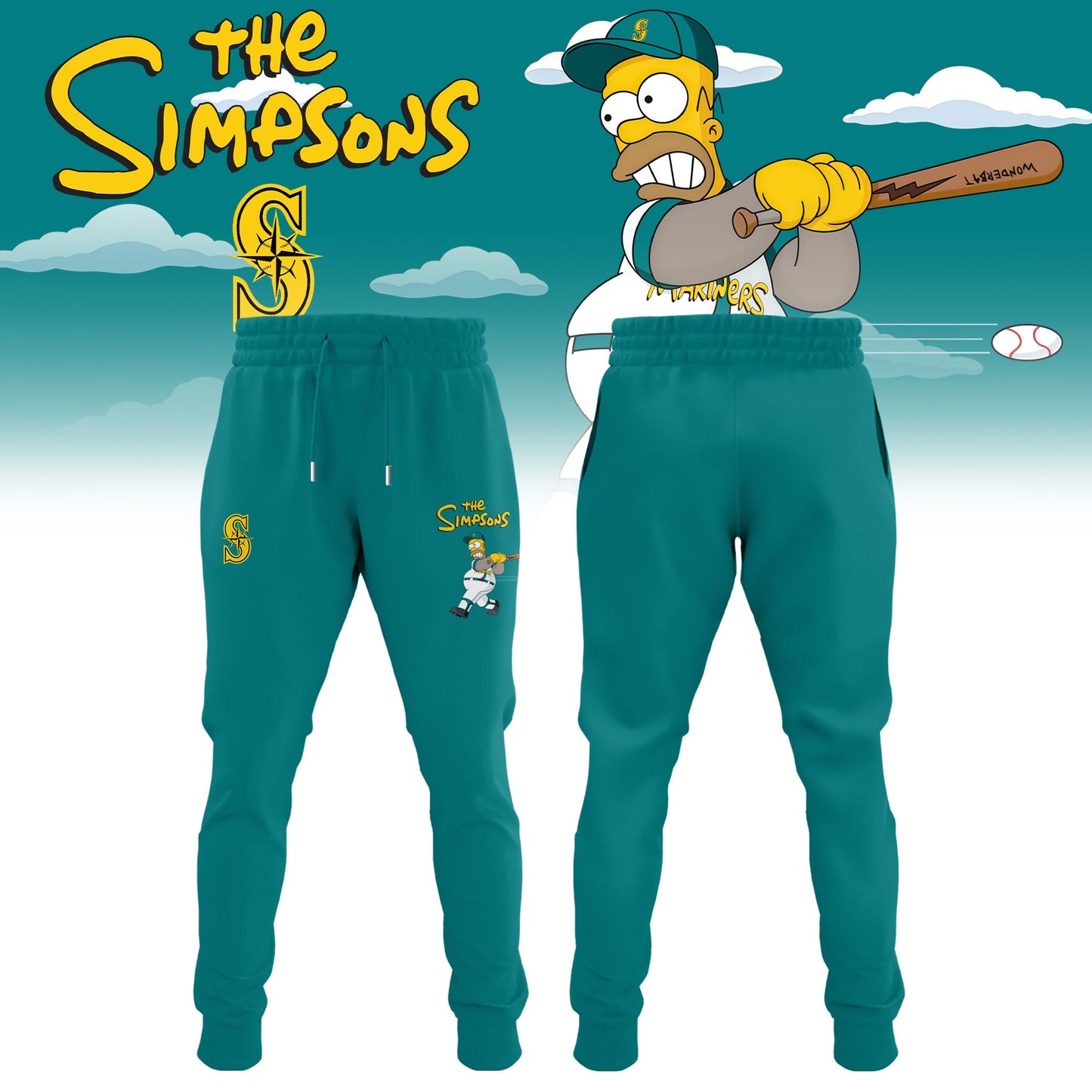 Seattle Mariners x The Simpsons 2026 Limited Edition Jersey