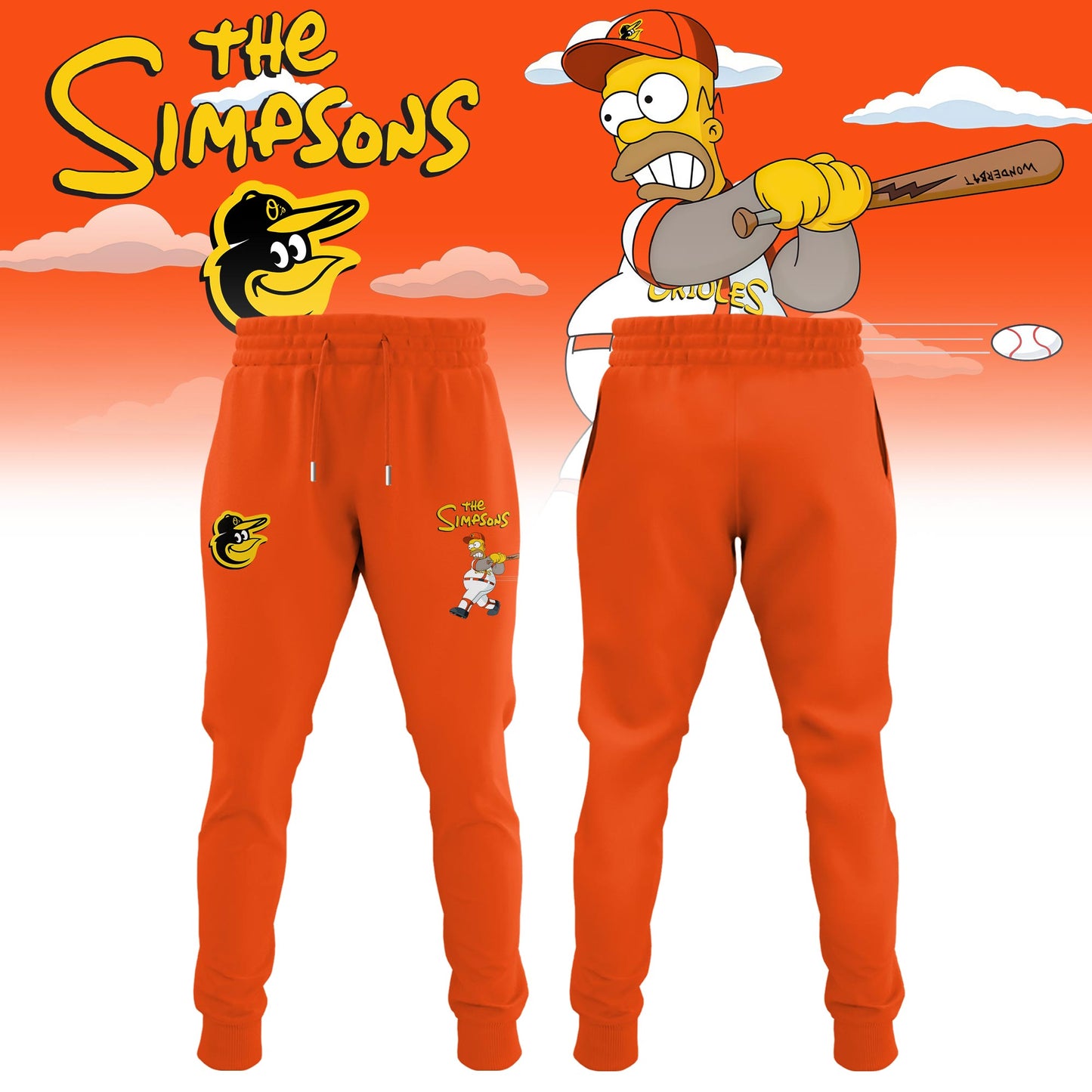 Baltimore Orioles x The Simpsons 2026 Limited Edition Jersey