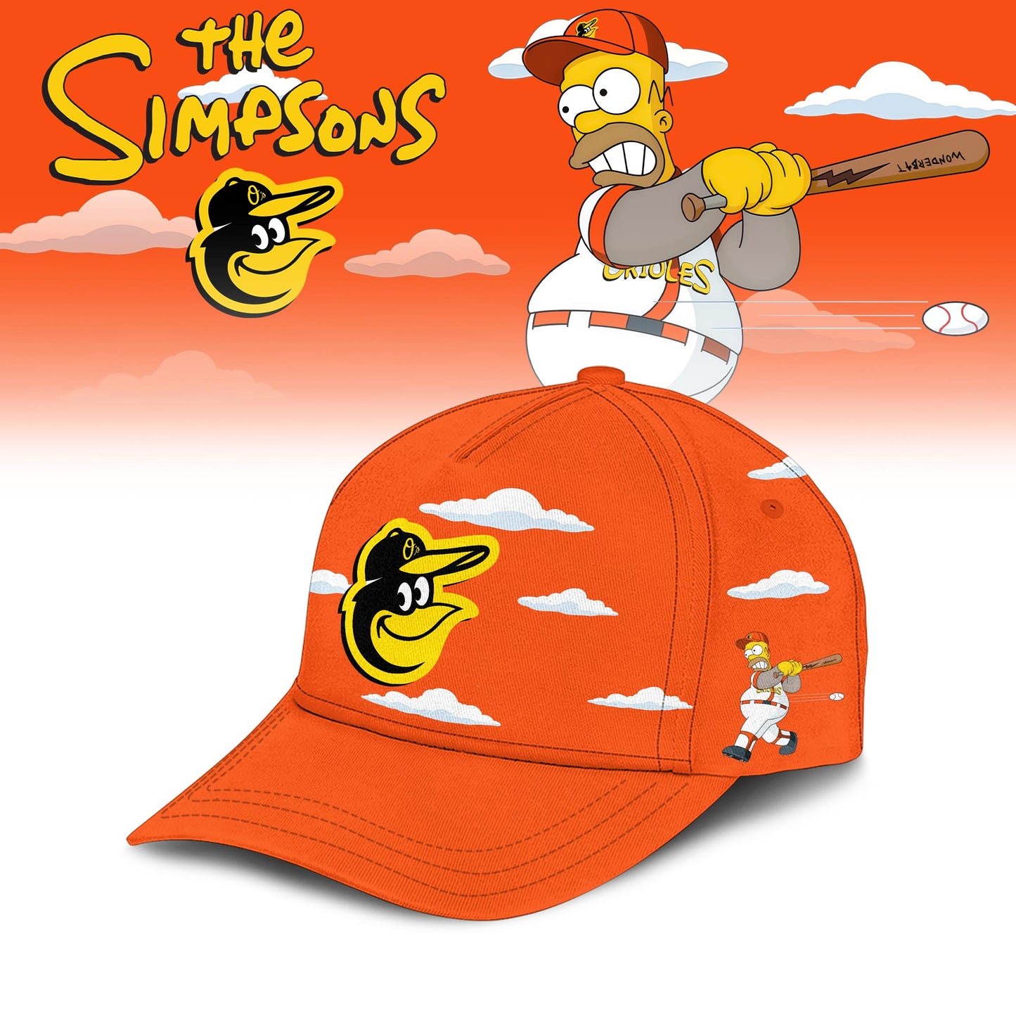 Baltimore Orioles x The Simpsons 2026 Limited Edition Jersey