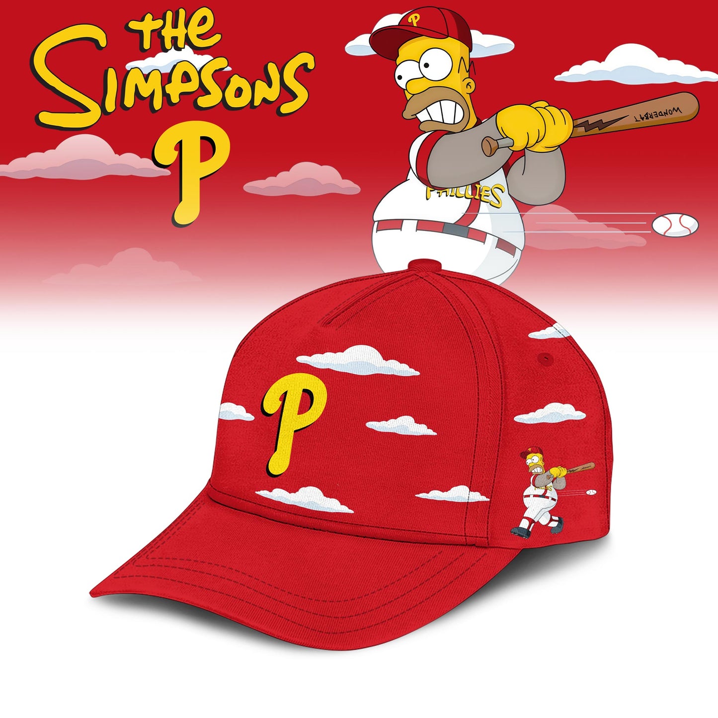 Philadelphia Phillies x The Simpsons 2026 Limited Edition Jersey