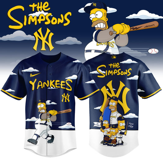 New York Yankees x The Simpsons 2026 Limited Edition Jersey