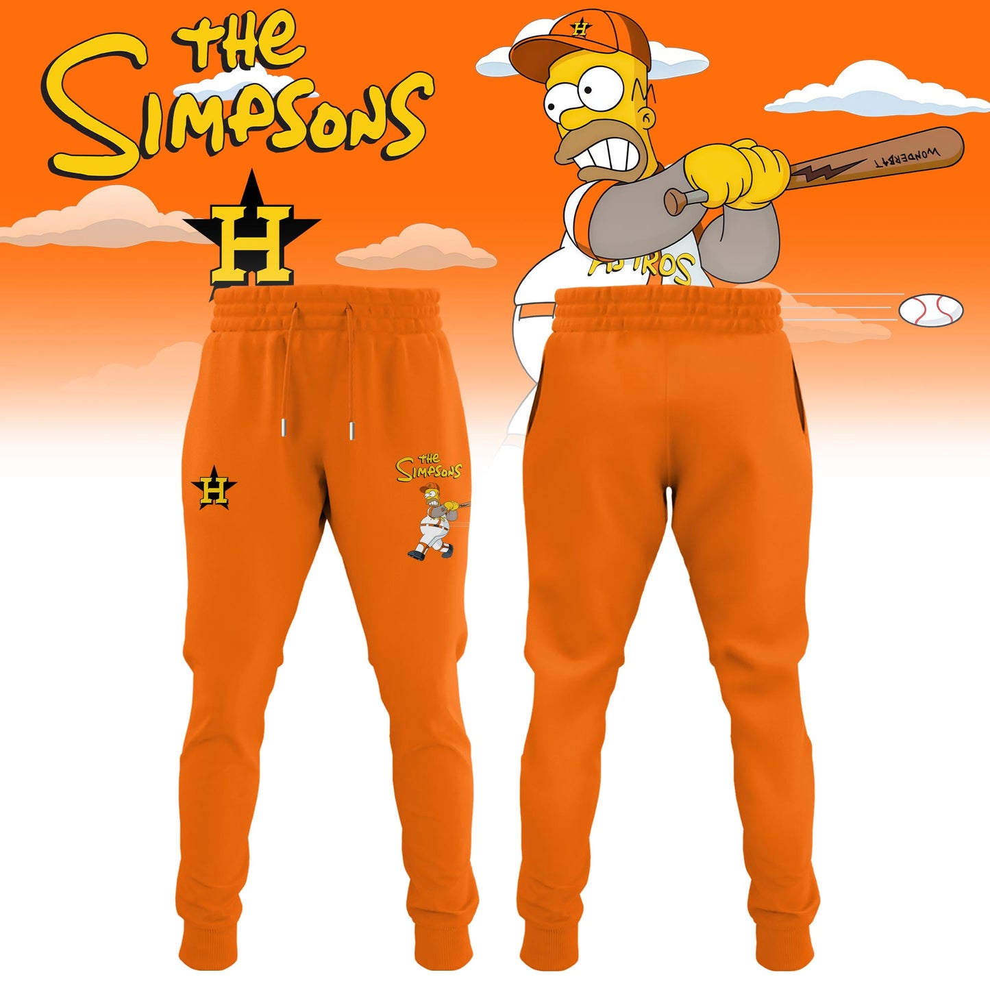 Houston Astros x The Simpsons 2026 Limited Edition Jersey