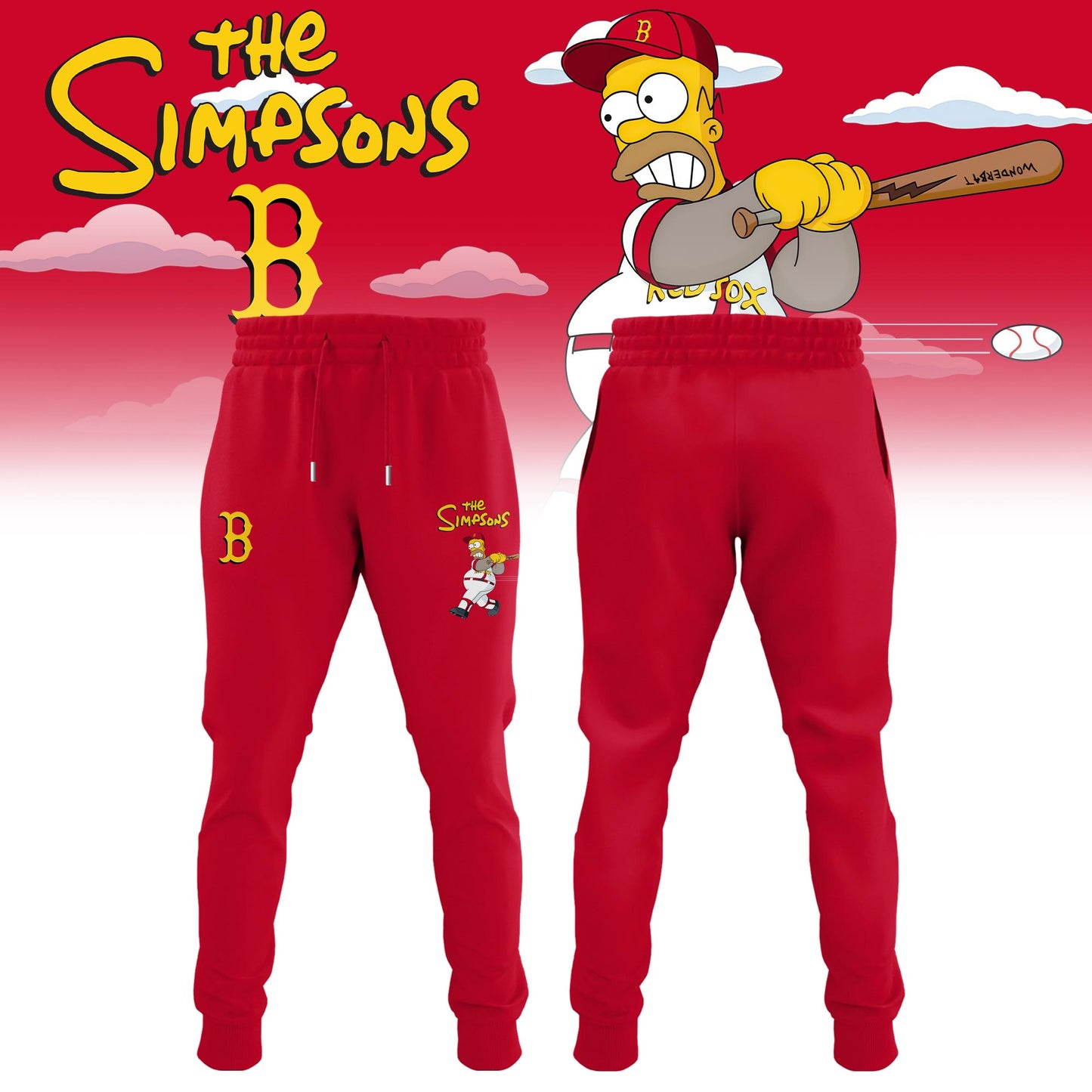 Boston Red Sox x The Simpsons 2026 Limited Edition Jersey