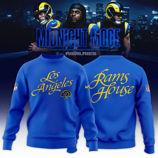 Los Angeles Rams Midnight Blue 2025 Rivalries Special Sweatshirt - Royal
