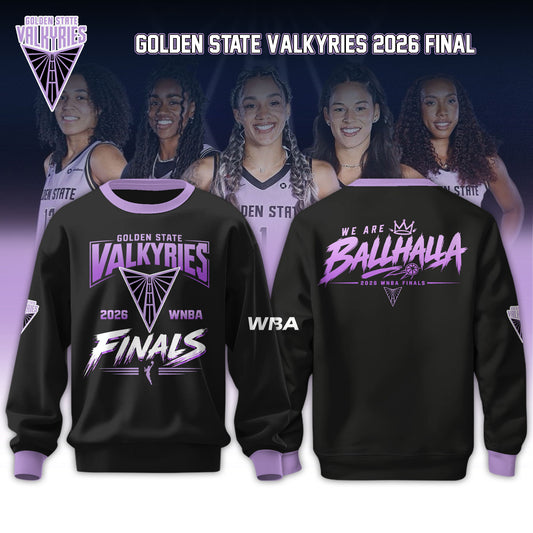 Valkyries 2026 WNBA Finals Sweatshirt Limited Edition Black