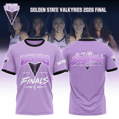 Valkyries 2026 WNBA Finals Tshirt Limited Edition Pink