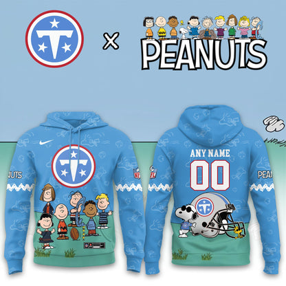 Tennessee Titans x Peanuts Snoopy 2026 Special Edition Custom Hoodie