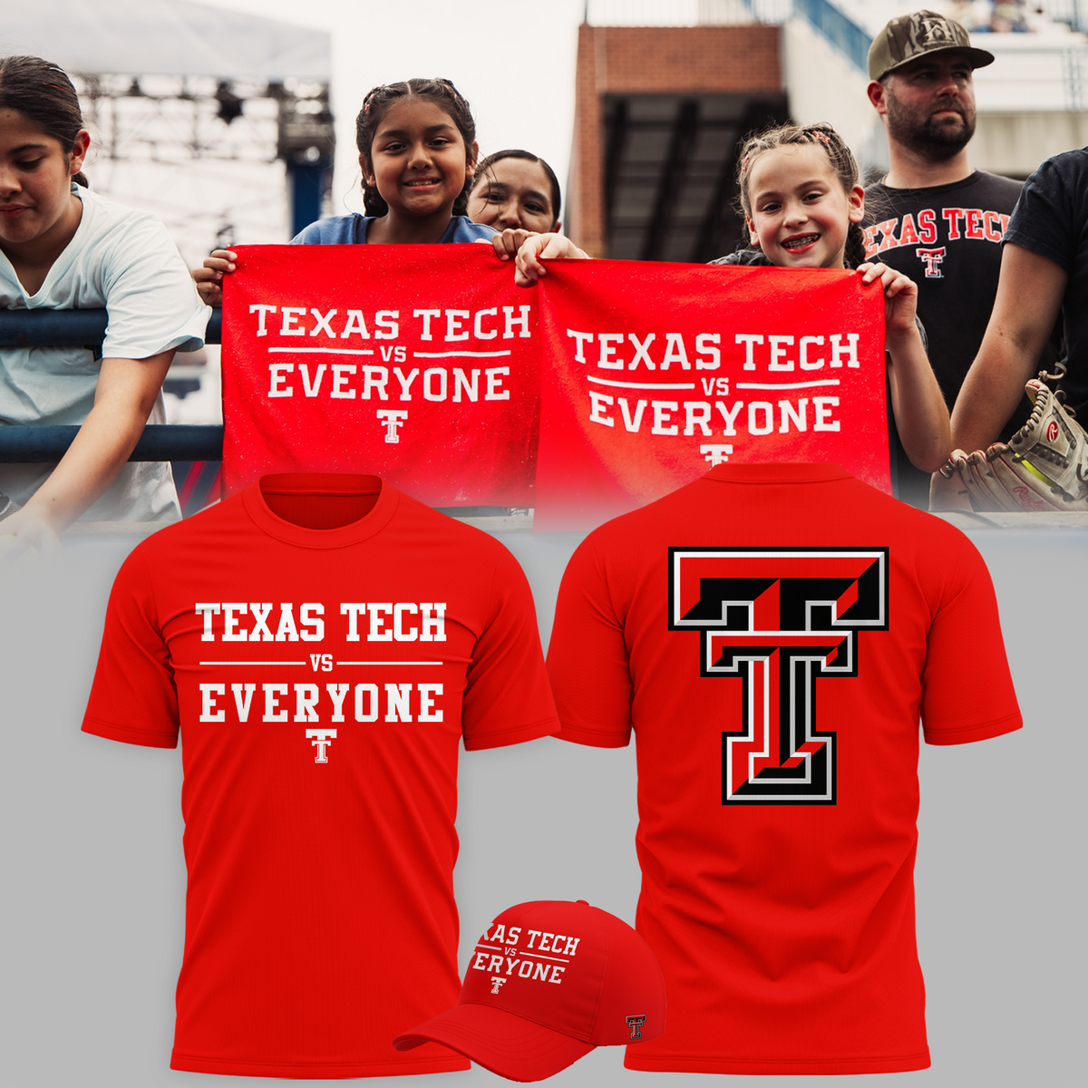 Texas Tech Special "Texas Tech Vs Everyone" Limited Edition T-Shirt | UE34