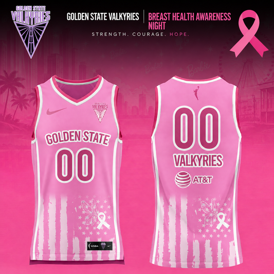 Valkyries 2026 WNBA Breast Health Awareness Night Jersey Limited Edition