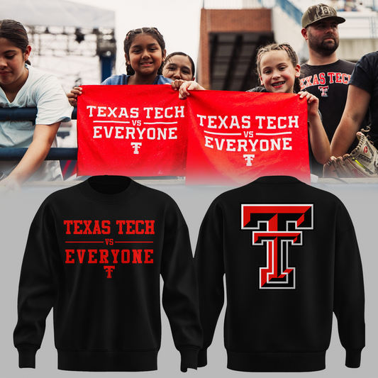 Texas Tech Special "Texas Tech Vs Everyone" Limited Edition Sweatshirt | PH53