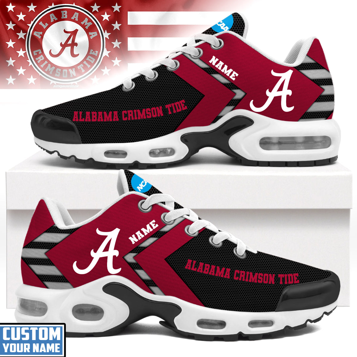 Alabama Crimson Tide | Personalized Air Max Shoes Limited Edition