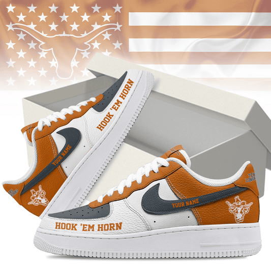 Texas Longhorns | Premium AF1 Shoes Limited Edition