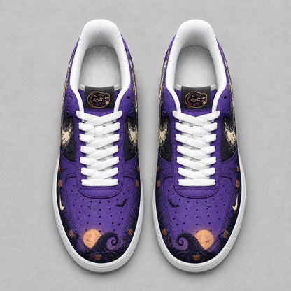 Florida Gators | Premium NCAA Haunted Moon Halloween Custom Low Top Sneakers