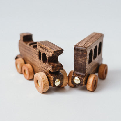 Personalized Train Name With Magnets Christmas Gift Toddler Wooden Toy Birthday Boy Baby Shower Baptism Gift Newborn Keepsake Gift Christmas