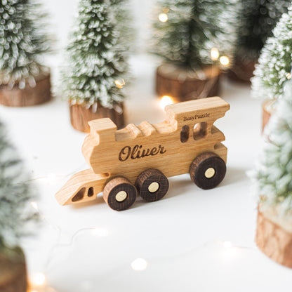 Personalized Magnet Train, Wooden Train With Name, Letter Train, Sensory Toddler Toys, 1st Birthday Baby, Keepsake Easter Gifts For Kids