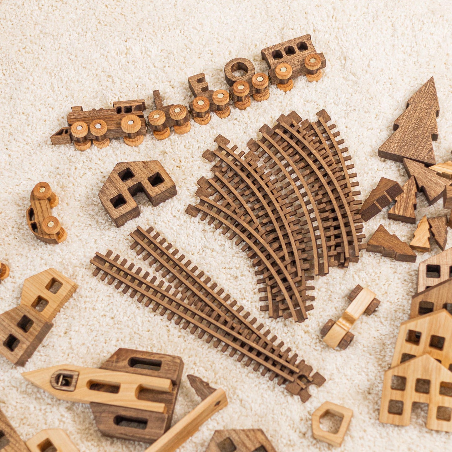 Custom Name Magnetic Train Set Wooden Alphabet Train Toys for Boys Personalized Christening Birthday Gifts Handmade Toys Baby Nursery Decor