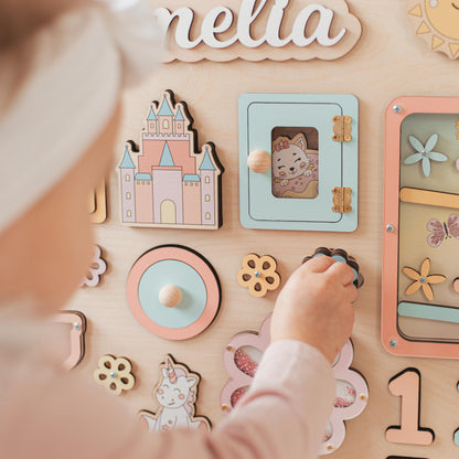 Maxi Princess Busy Board Personalized Gift For Granddaughter