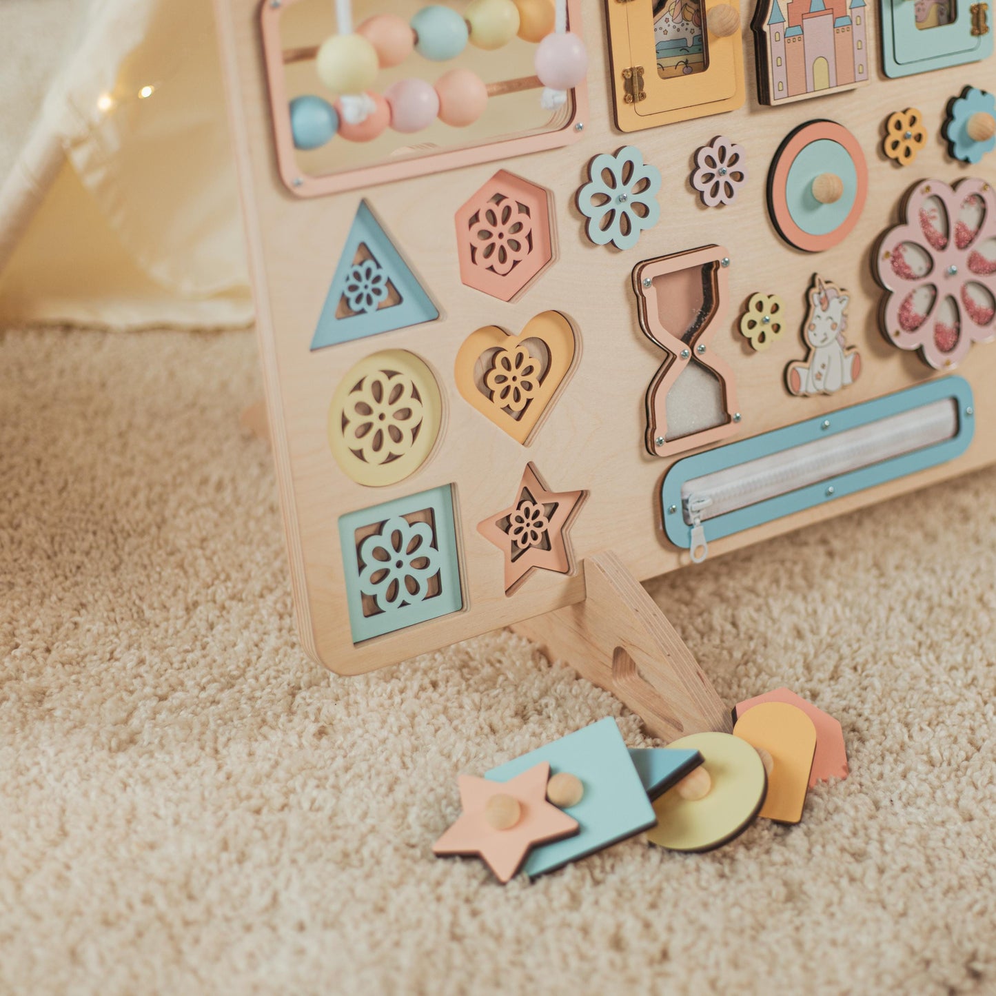Maxi Princess Busy Board Personalized Gift For Granddaughter