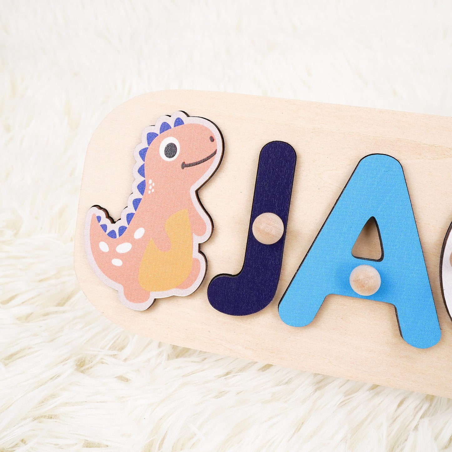 Custom Baby Boy Name Puzzle, Personalized Kids Busy Board, Birthday Gift for Kids, Baby Shower Gift, 1st Birthday Gift, 1st Grandson gift