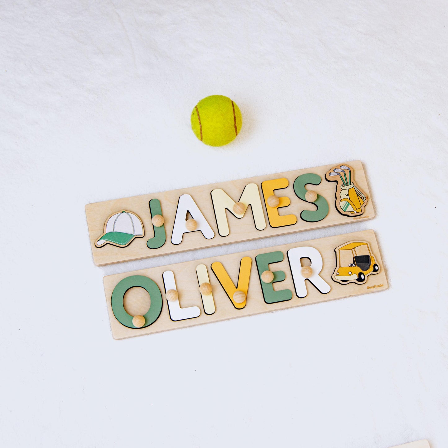 Sport Name Puzzle Rookie of the Year 1st Birthday Boy Personalized First Easter Gift