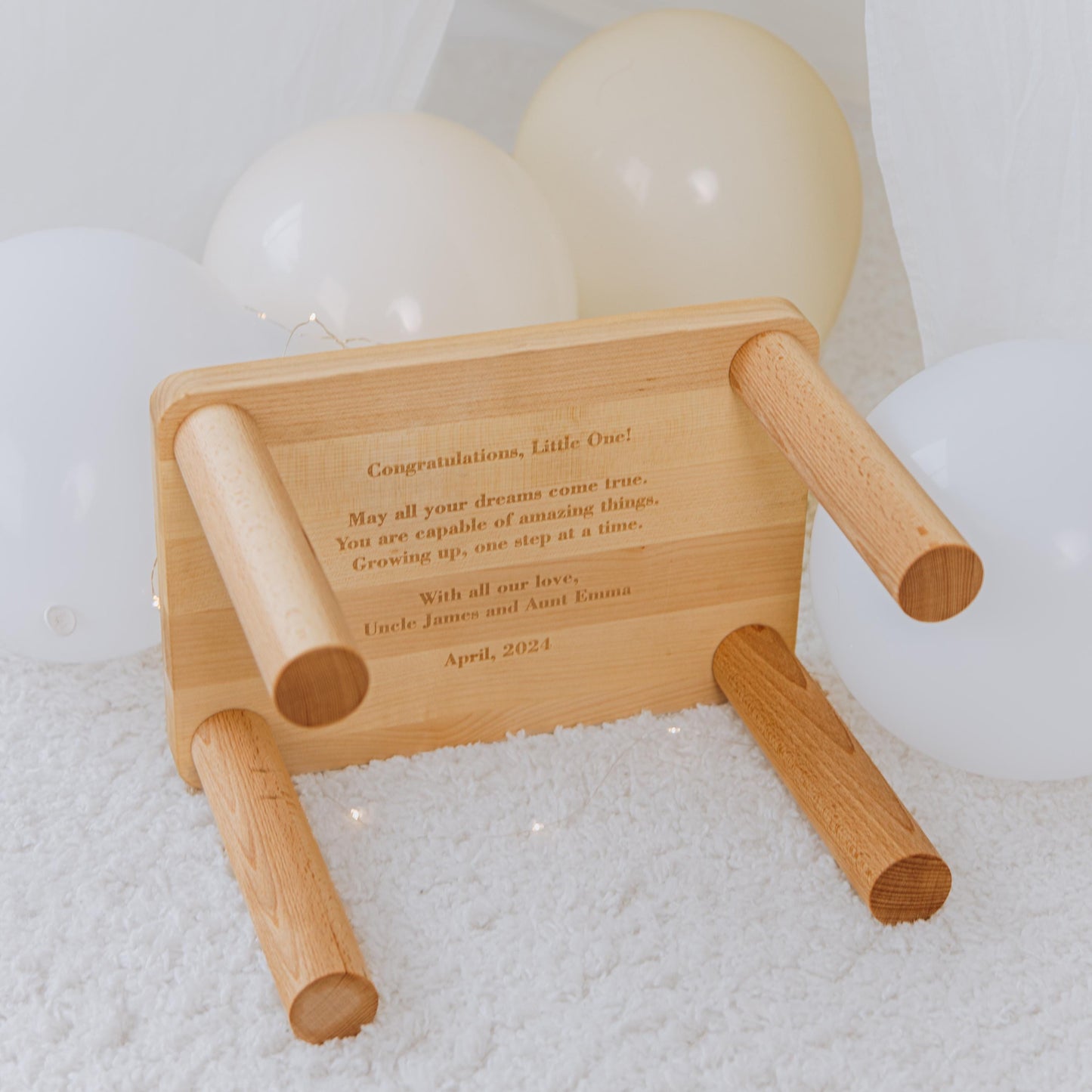 Wooden Name Puzzle Stool Toddler Step Stool 1 2 3 Years Old Custom Gifts For Kids Baptism Boy Gift 1st Birthday Gift Eco Friendly Toys