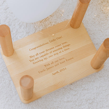 Name Puzzle Step Stool for Toddlers