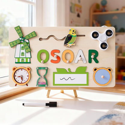 Personalized Handmade Baby Name Puzzle, Baby Girl Gift, Baby Boy Gift, Personalized Birthday Gift for Baby, Nursery Decor, Christmas Gift
