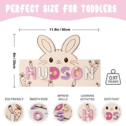 Personalized Baby Name Puzzle, Baby Busy Board, Wooden Puzzle Toddler, Custom baby gifts, 1st Baby Boy birthday gift, Unique New Baby Gift