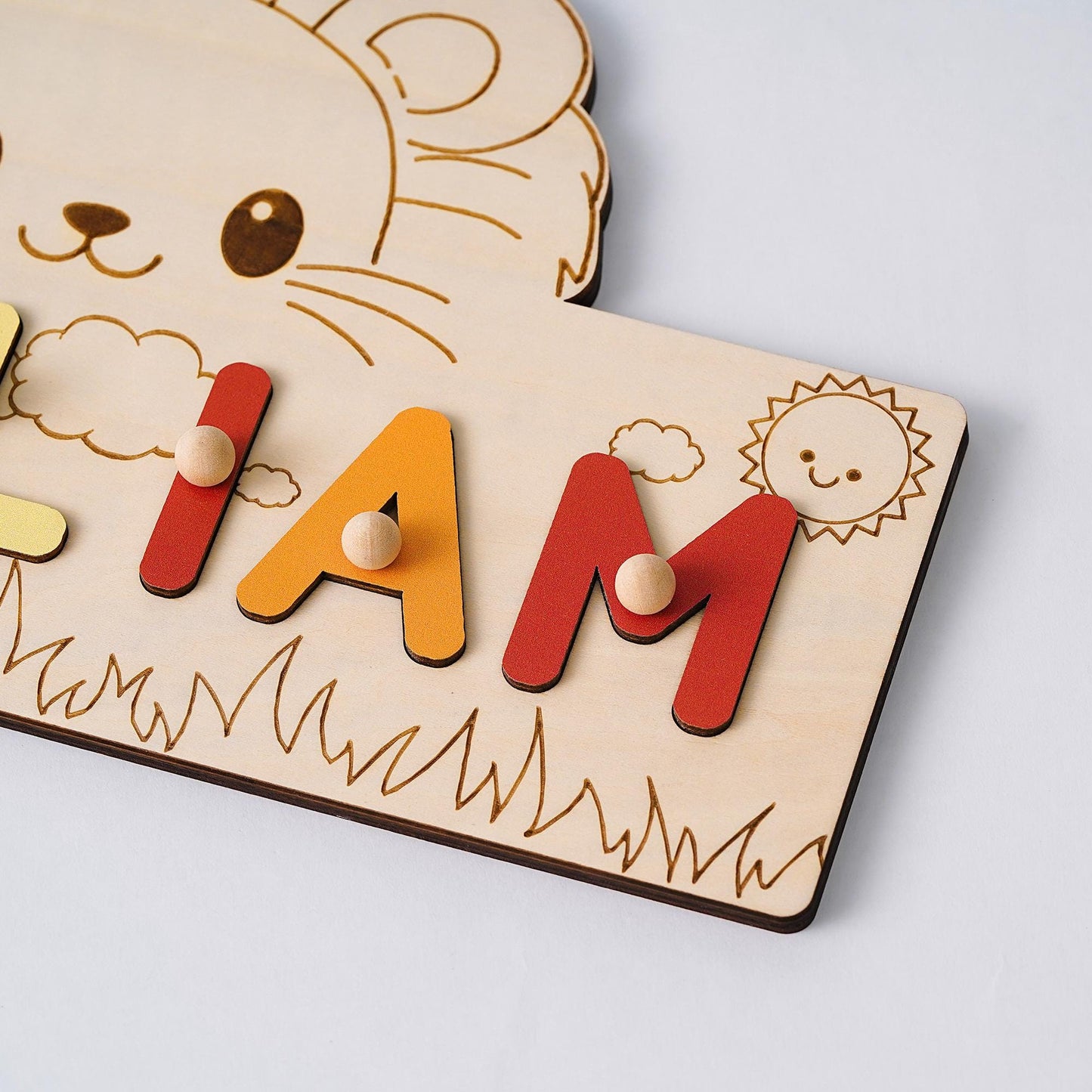 Personalized Baby Name Puzzle, Baby Busy Board, Wooden Puzzle Toddler, Custom baby gifts, 1st Baby Boy birthday gift, Unique New Baby Gift