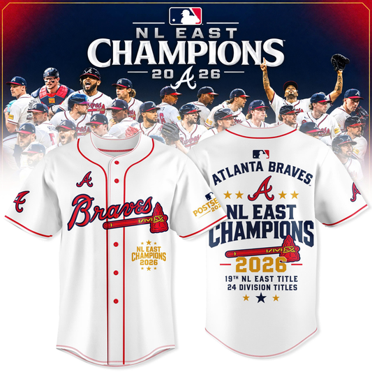 Atlanta Braves - 2026 NL East Champions Jersey | ZS94