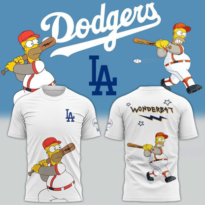 2026 Los Angeles Dodgers x The Simpsons Special Version T-Shirt 1