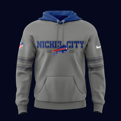 Gray Buffalo Bills City Game Hoodie | KE97