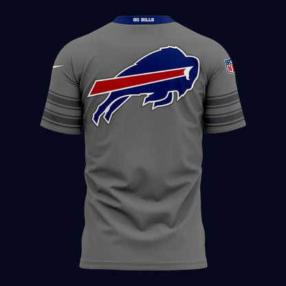 Gray Buffalo Bills City Game Tee | EM70