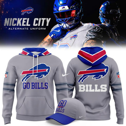 Men's Buffalo Bills City Pullover Hoodie | SR28