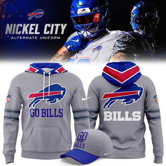 Men's Buffalo Bills City Pullover Hoodie | SR28