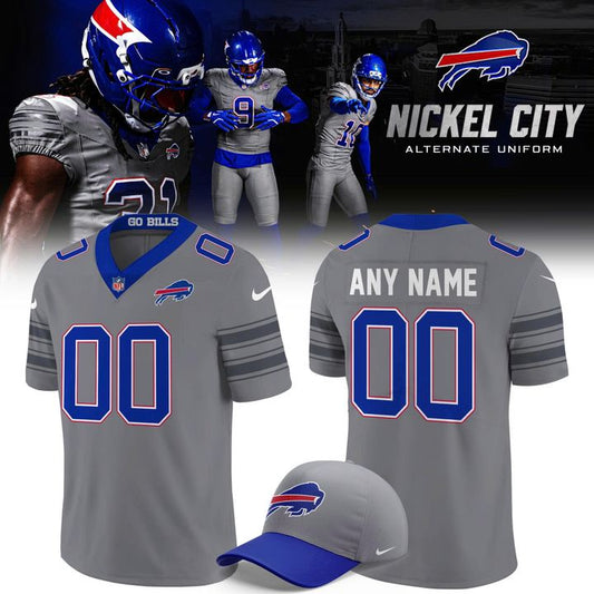 Buffalo Bills City Custom Football Jersey | TX63