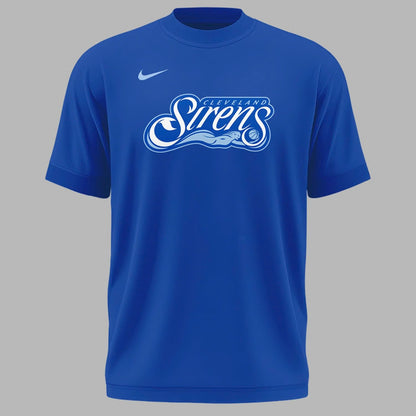 Cleveland Sirens Blue T-Shirt | UZ51