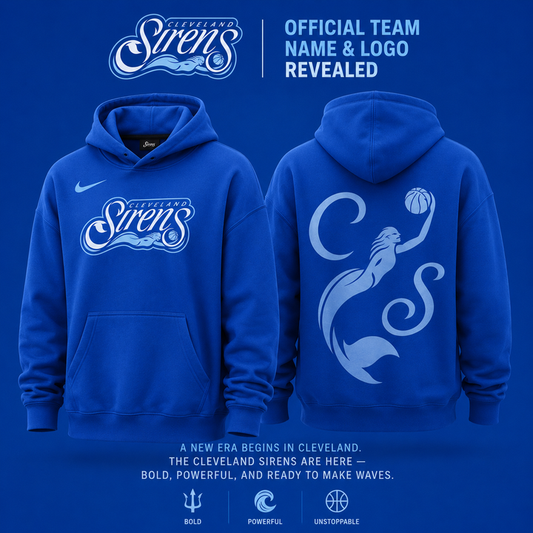 Cleveland Sirens Royal Blue Hoodie | XI67
