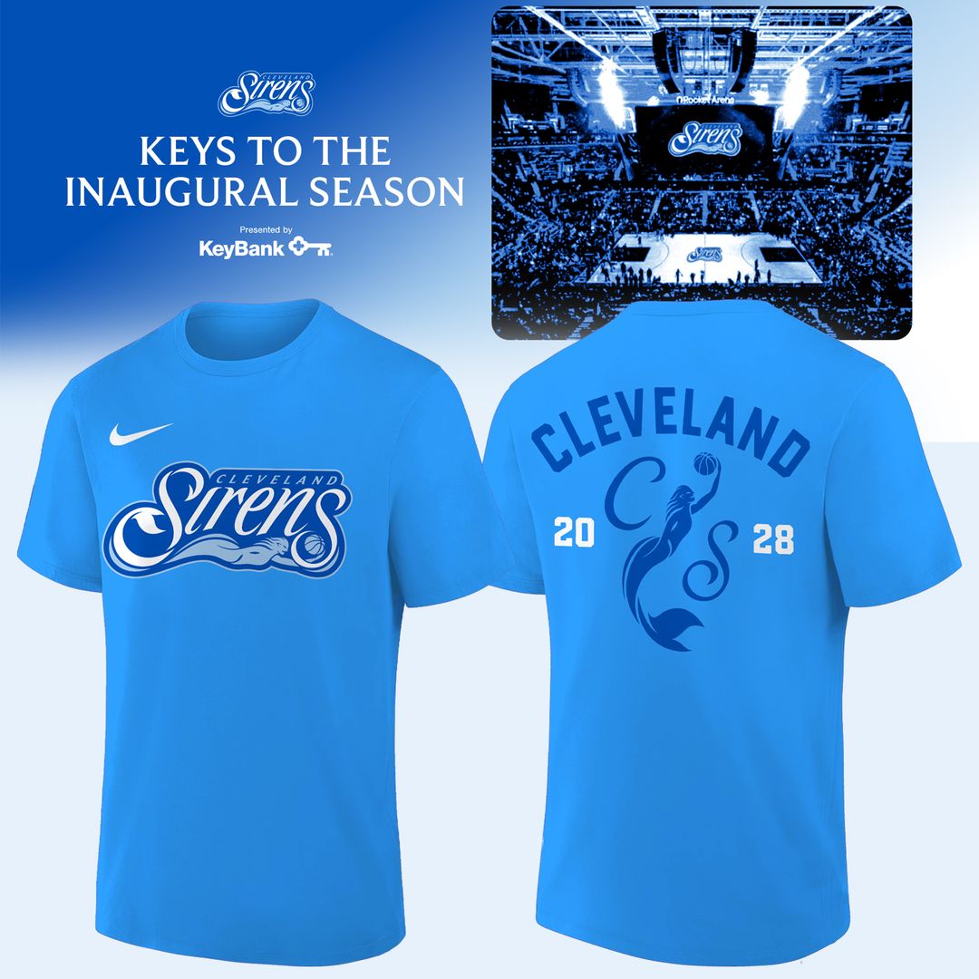 Cleveland Sirens Royal Blue T-Shirt | HO19