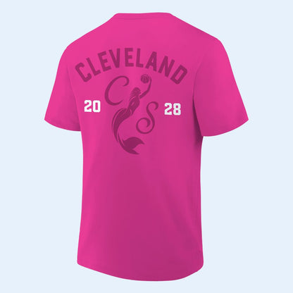 Cleveland Sirens Pink T-Shirt | JM98