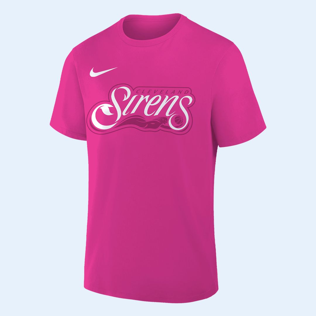 Cleveland Sirens Pink T-Shirt | JM98