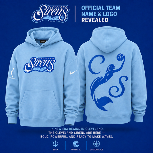 Cleveland Sirens Black Hoodie | FU21