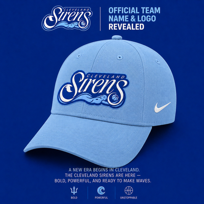 Cleveland Sirens Blue Hoodie | RP53