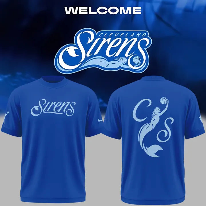 Cleveland Sirens WNBA T-Shirt | YC37