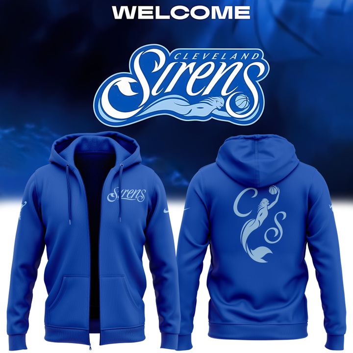 Cleveland Sirens WNBA Zip Hoodie | RT88