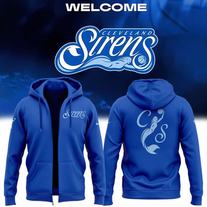 Cleveland Sirens WNBA Zip Hoodie | RT88