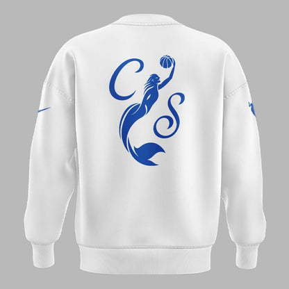 Cleveland Sirens WNBA White Sweatshirt | YS68