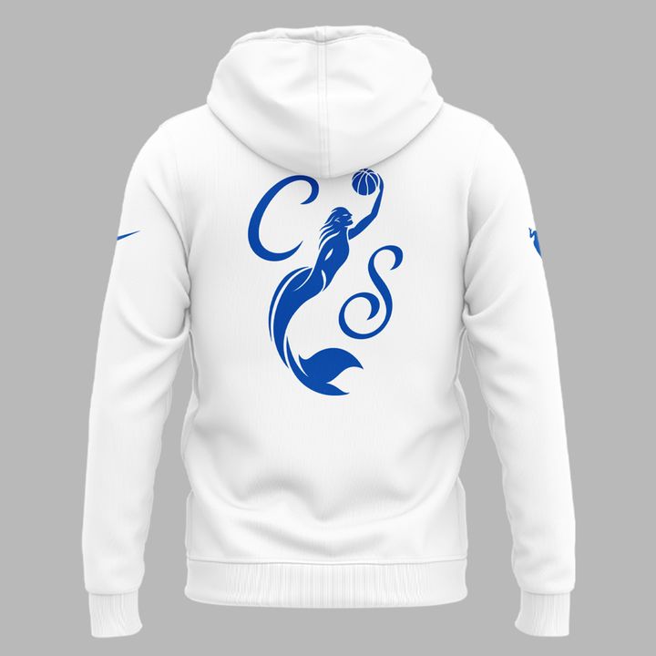 Cleveland Sirens WNBA White Hoodie | JQ33