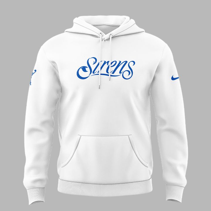 Cleveland Sirens WNBA White Hoodie | JQ33