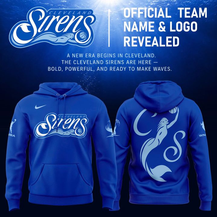 Wild Collective Siren Blue Multi Logo Hoodie | AN28